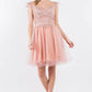 Elizabeth K - GS1966 - Cut-Away Sweetheart Cocktail Dress  - Short