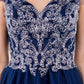 Elizabeth K - GS1966 - Cut-Away Sweetheart Cocktail Dress  - Short