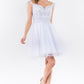 Elizabeth K - GS1966 - Cut-Away Sweetheart Cocktail Dress  - Short