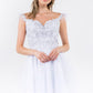 Elizabeth K - GS1966 - Cut-Away Sweetheart Cocktail Dress  - Short