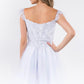 Elizabeth K - GS1966 - Cut-Away Sweetheart Cocktail Dress  - Short