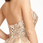 Elizabeth K - GS1980 - Glitter and Sequin Sweetheart Cocktail Dress  - Short