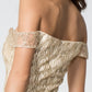 Elizabeth K - GS2834 - Beads Accented Sweetheart Neck Cocktail Dress - Short
