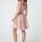 Elizabeth K - GS2834 - Beads Accented Sweetheart Neck Cocktail Dress - Short