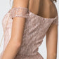 Elizabeth K - GS2834 - Beads Accented Sweetheart Neck Cocktail Dress - Short