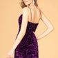 Straight Across Neckline Cocktail Dress by Elizabeth K - GS3083 - Short/Curves