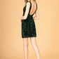 Elizabeth K - GS3085 - Embellished Sweetheart Neck Cocktail Dress - Short