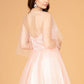 Elizabeth K - GS3089 - Mesh Sweetheart Neckline Cocktail Dress - Short
