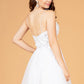 Elizabeth K - GS3089 - Mesh Sweetheart Neckline Cocktail Dress - Short