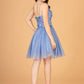 Elizabeth K - GS3090 - Illusion Sweetheart Cocktail Dress - Short