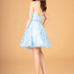 Elizabeth K - GS3091 - Two-Piece Sweetheart Neckline Cocktail Dress - Short