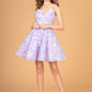 Elizabeth K - GS3091 - Two-Piece Sweetheart Neckline Cocktail Dress - Short