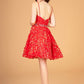 Elizabeth K - GS3091 - Two-Piece Sweetheart Neckline Cocktail Dress - Short