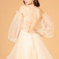 Elizabeth K - GS3095 - Mesh Sweetheart Neckline Cocktail Dress - Short